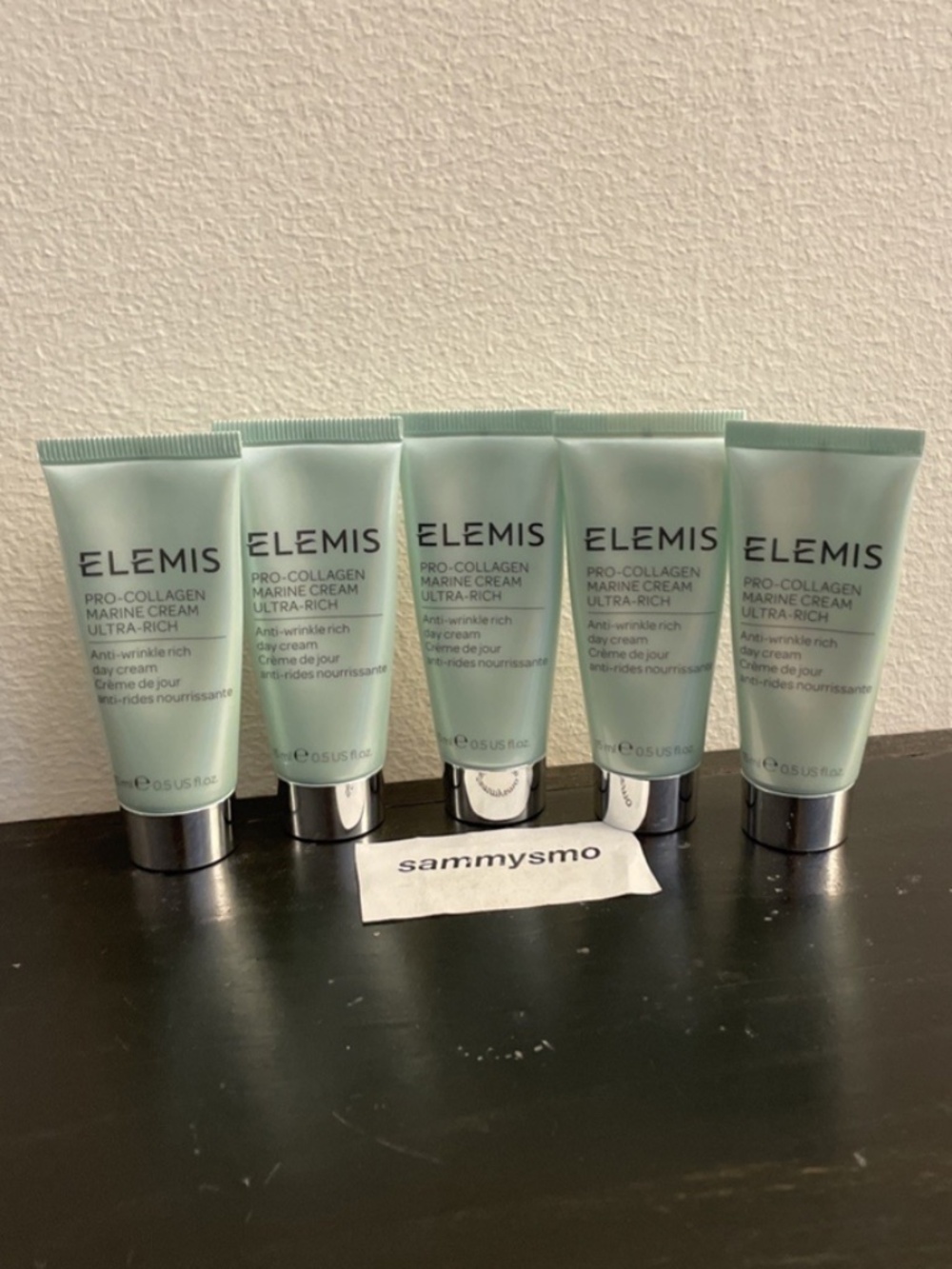 Elemis Pro Collagen Marine Cream Ultra Rich Day cream .5oz x5